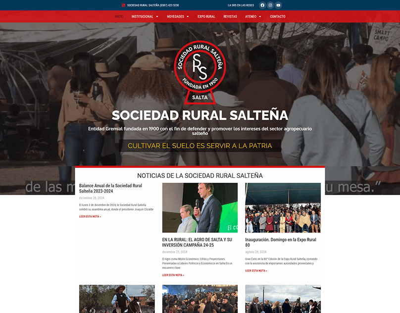 Sociedad-Rural-de-Salta-Web-Design-and-Development